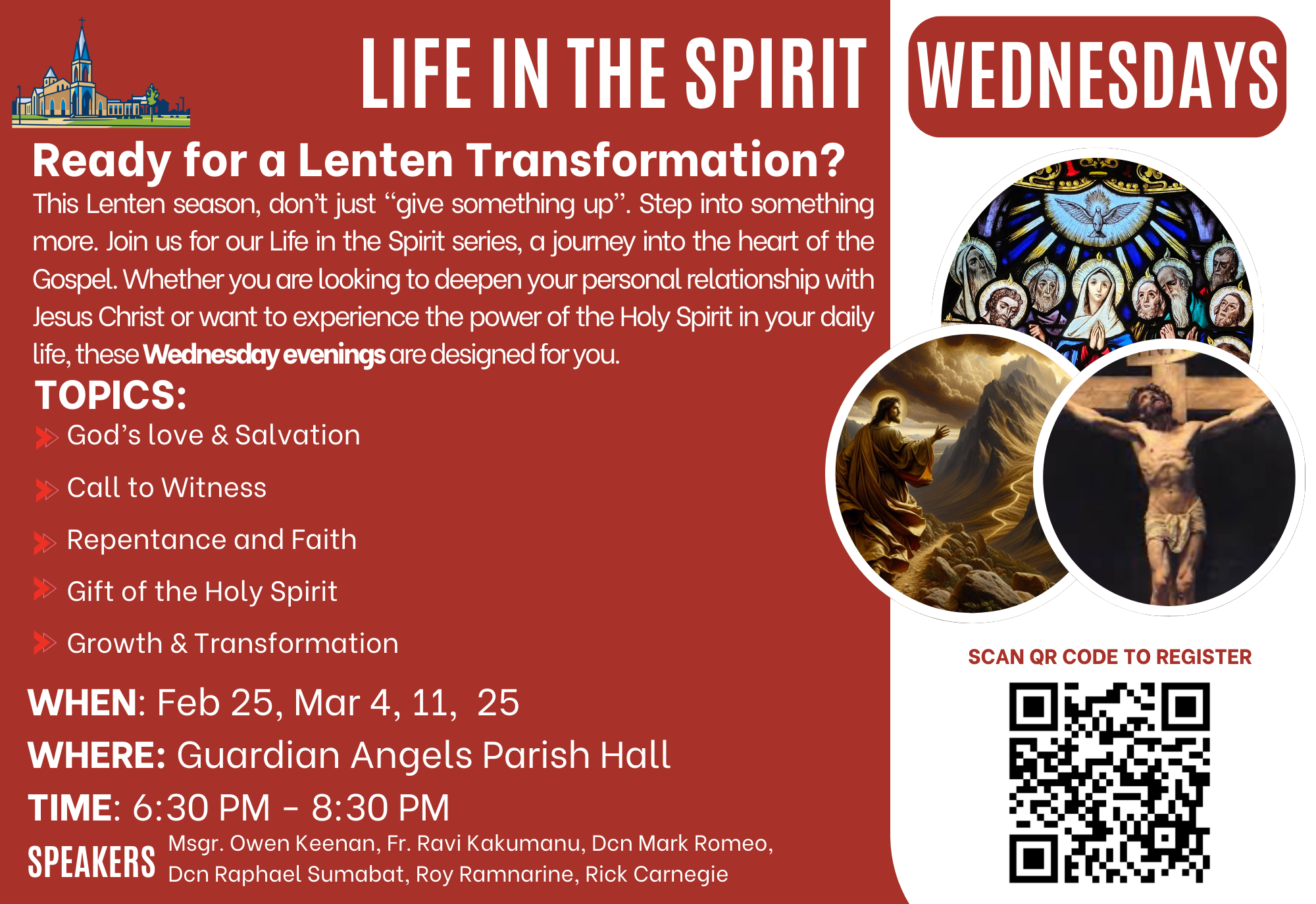 Life in the Spirit Wednesday 2026