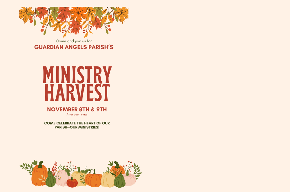 Ministry Harvest Invitation
